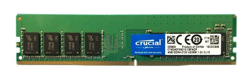 CT4G4DFS8213.C8FAR11 - Crucial 4GB DDR4-2133MHz CL15 288-Pin DIMM Memory