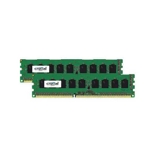 Crucial 1GB DDR3-1333MHz PC3-10600 Memory Module for 240-Pin DIMM - Non-ECC Unbuffered CL9 - Compatible with Servers
