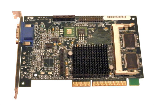 D5685-69501 - HP Matrox G2+ AGP Video Graphics Card
