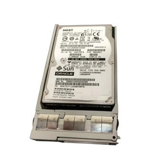 7064135 Sun Oracle 600GB 10000RPM SAS 6Gbps 64MB Cache 2.5-inch Internal Hard Drive