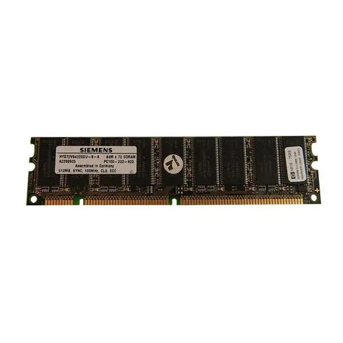 D9526-63001 - HP 512MB 100MHz PC100 ECC 168-Pin DIMM Memory