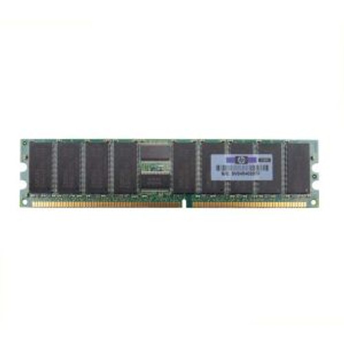 DE438AV - HP 512MB Kit (2 X 256MB) PC3200 DDR-400MHz Registered ECC CL3 184-Pin DIMM 2.5V Memory