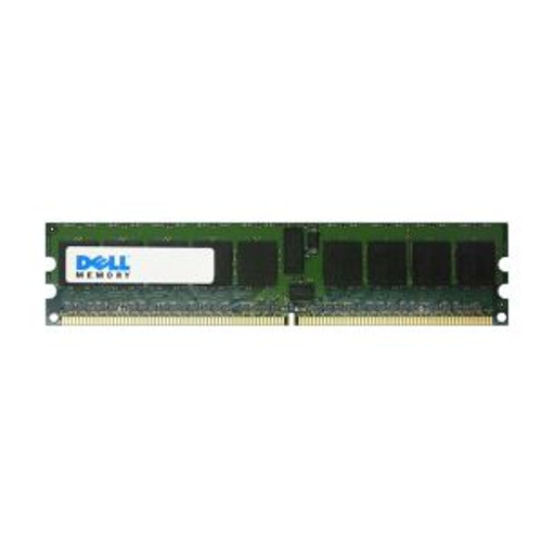 DT891 - Dell 1GB 667MHz DDR2 PC2-5300 Registered ECC CL5 240-Pin DIMM Dual Rank Memory