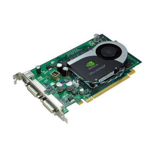 GP528AA - HP Nvidia Quadro FX370 PCI-Express x16 128MB DDR2 256-Bit 400MHz 1XDVI-1/1XDVI-I Dual Link Video Graphics Card