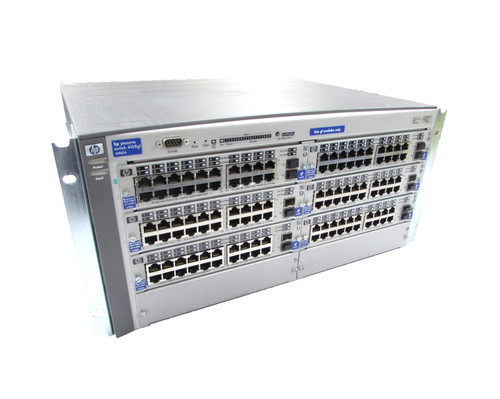 J4865AB - HP ProCurve 4108GL Networking Ethernet Switch 8-Slot Chassis support 1 Power Supply Module