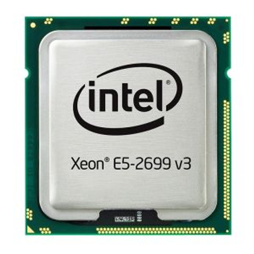 J6F23AV - HP Intel Xeon 18-Core E5-2699v3 2.3GHz 45MB L3 Cache 9.6GT/s QPI Speed Socket FCLGA2011-3 22nm 145w Processor Kit for ML350 Gen9 Server