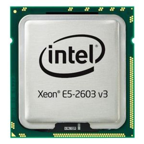 J6F40AV - HP Intel Xeon Six-Core E5-2603v3 1.6GHz 15MB L3 Cache 6.4GT/s QPI Speed Socket FCLGA2011-3 22nm 85w Processor