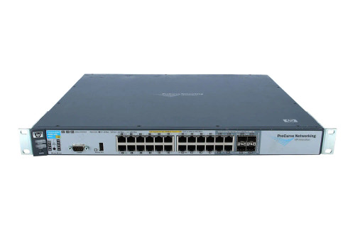 J8692-80099 - HP 24-Port Gigabit PoE 4 SFP Network Switch