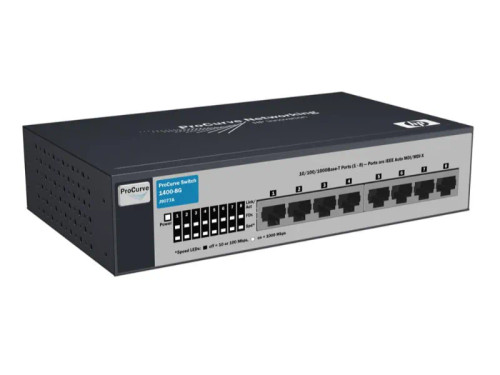 J9077-60001 - HP 8-Port Gigabit RJ-45 Unmanaged Network Switch