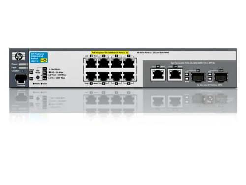 J9137-61101 - HP 8-Port PoE 10/100 2-Port GE Layer3 Switch