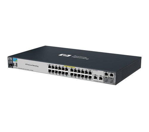 J9138A#ABA - HP ProCurve E2520-24-PoE Ethernet Switch 2 x SFP (mini-GBIC) Shared 2 x 10/100/1000Base-T 24 x 10/100Base-TX LAN