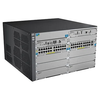 J9638A - HP 44-Port PoE+ RJ-45 2 SFP+ Layer 3 Network Switch