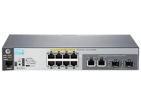 J9774AR - HPE 8-Port PoE+ Gigabit 2 SFP Layer 2 Switch