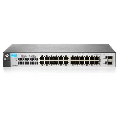 J9801A - HP 24-Port Fast Ethernet 2 GbE 2 SFP Network Switch