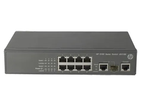 JD318BR - HPE 8-Port Fast Ethernet Network Switch