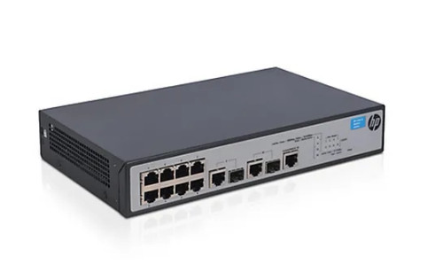 JG536AR - HP 8-Port RJ-45 2 GE 2 SFP Network Switch
