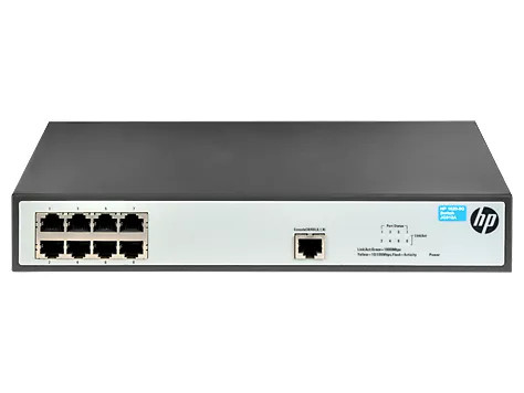 JG912A - HPE OfficeConnect 1620-8G 8-Port Gigabit Managed Network Switch