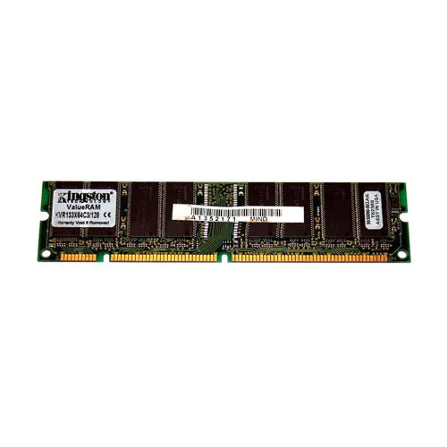 KVR133X64C3-128-3 - Kingston 128MB 133MHz PC133 CL3 168-Pin UDIMM Memory