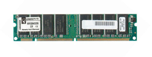 KVR133X64C3-256-1 - Kingston Technology 256MB PC133 133MHz CL3 168-Pin DIMM