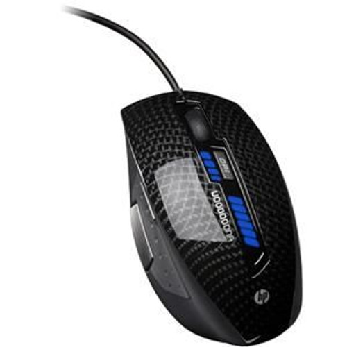 KZ630AA - HP Voodoo Laser Gaming Mouse Laser Wired USB 3200 dpi Scroll Wheel 5 Button(s)