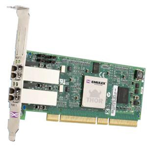 LP1050DC-F2 - EMULEX 2GB Dual Port PCI-X Fibre Channel Host Bus Adapter