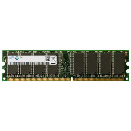 M368L1713ETM-LC4 - Samsung 128MB PC3200 DDR-400MHz Non-ECC Unbuffered CL3 184-Pin DIMM Memory Module