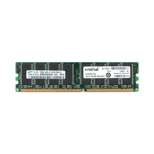 M368L2923DUN-CCC - Samsung 1GB 400MHz DDR PC3200 CL3 184-Pin DIMM