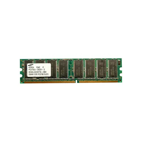 M368L3223ETN-CB3 - Samsung 256MB DDR-333MHz CL2.5 184-Pin DIMM Memory