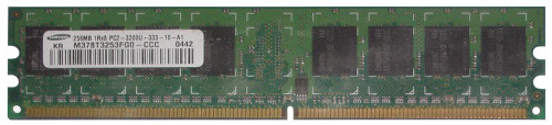M378T3253FG0-CCC-1 - Samsung 256MB PC2-3200 DDR2-400MHz 240-Pin DIMM