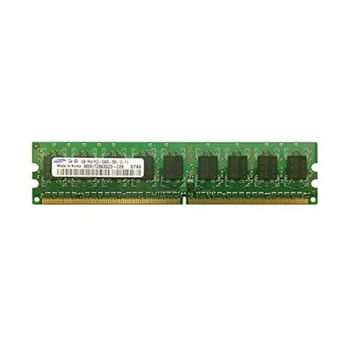 M391T2863QZ3-CE6 - Samsung 1GB DDR2-667MHz PC2-5300 ECC Unbuffered CL5 240-Pin DIMM Memory Module