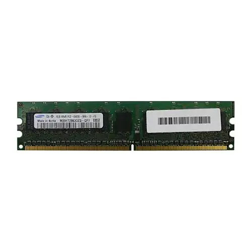 M391T2863QZ3-CF7 - Samsung 1GB DDR2-800MHz PC2-6400 ECC Unbuffered CL6 240-Pin DIMM 1.8V Single Rank Memory Module M391T2863QZ3-CF7 - Samsung 1GB DDR2-800MHz PC2-6400 ECC Unbuffered CL6 240-Pin DIMM 1.8V Single Rank Memory Module