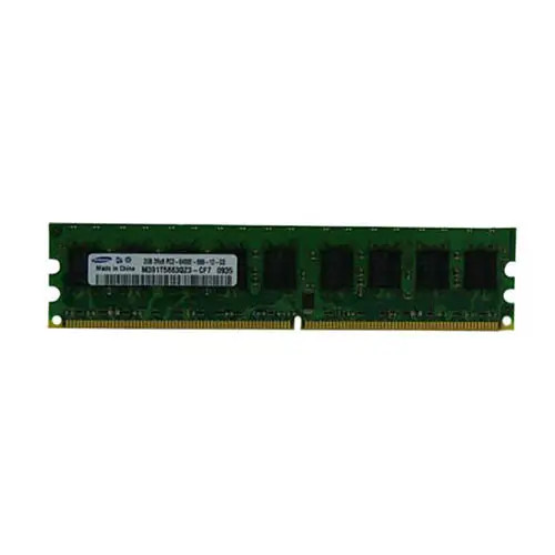 M391T5663QZ3-CF7 - Samsung 2GB DDR2-800MHz PC2-6400 ECC Unbuffered 240-Pin DIMM
