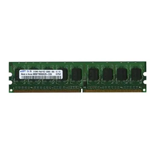 M391T6553EZ3-CE6 - Samsung 512MB PC2-5300E ECC Unbuffered Memory