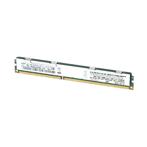 M392B1K70CM0-YF8 - Samsung 8GB PC3-8500 DDR3-1066MHz ECC Registered CL7 240-Pin DIMM 1.35V Low Voltage Very Low Profile (VLP) Dual Rank Memory Module