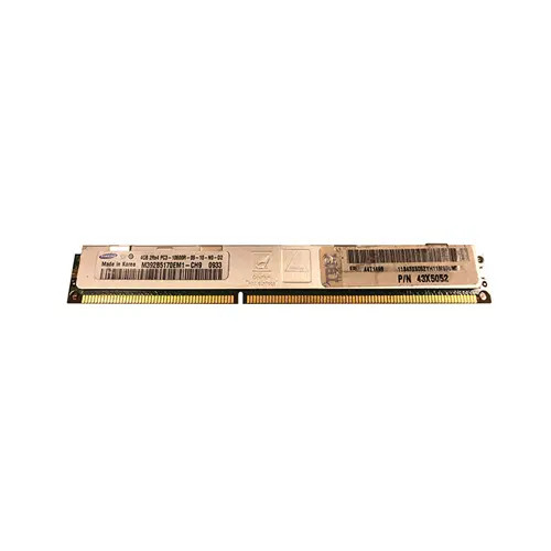 M392B5170EM1-CH9 - Samsung 4GB DDR3-1333MHz PC3-10600 ECC Registered CL9 240-Pin DIMM 1.35V Low Voltage Dual Rank Very Low Profile VLP Memory Module