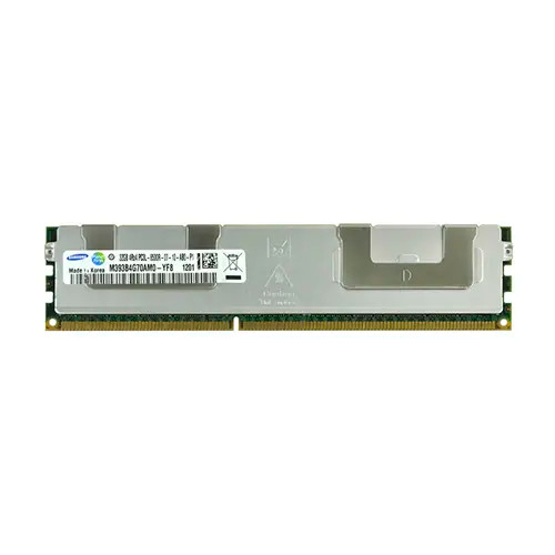 M393B4G70AM0-YF8 - Samsung 32GB DDR3-1066MHz PC3-8500 ECC Registered CL7 240-Pin DIMM 1.35V Low Voltage Quad Rank Memory Module