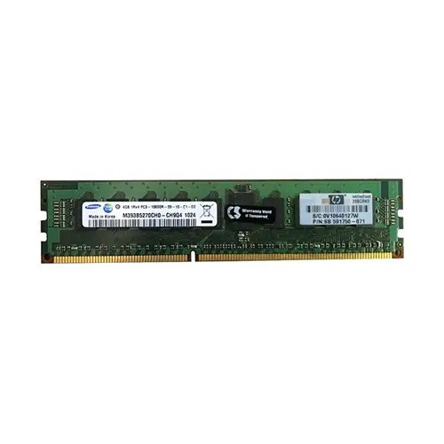 M393B5270CH0-CH9Q4 - Samsung 4GB DDR3-1333 PC3-10600 ECC Registered Memory Module