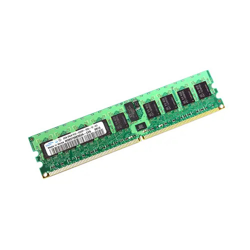 M393T5663QZA-CE6 - Samsung 2GB DDR2-667 PC2-5300 ECC Registered Memory Module