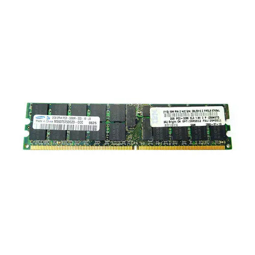 M393T5750CZ3-CCC - Samsung 2GB DDR2-400MHz PC2-3200 ECC Registered CL3 240-Pin DIMM 1.8V Dual Rank Memory Module