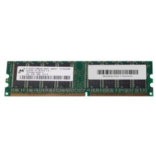 MT16VDDT12864AG-265D1 - Micron 1GB PC2100 DDR-266MHz non-ECC Unbuffered CL2.5 184-Pin DIMM Memory Module