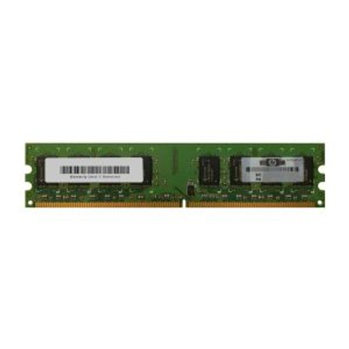 PU110AV - HP 1GB Kit (2 X 512MB) PC2-3200 DDR2-400MHz non-ECC Unbuffered CL3 240-Pin DIMM Memory Module