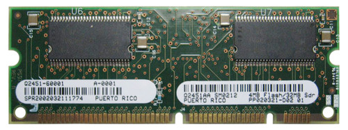 Q2451-67905 - HP 4MB Flash 32MB SDRAM Firmware Memory Module