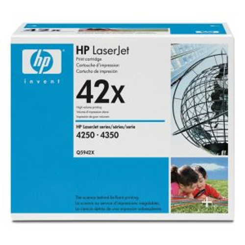 Q5942XG - HP 42X Toner Cartridge (Black) for HP LaserJet 4250/4350 Series Printer