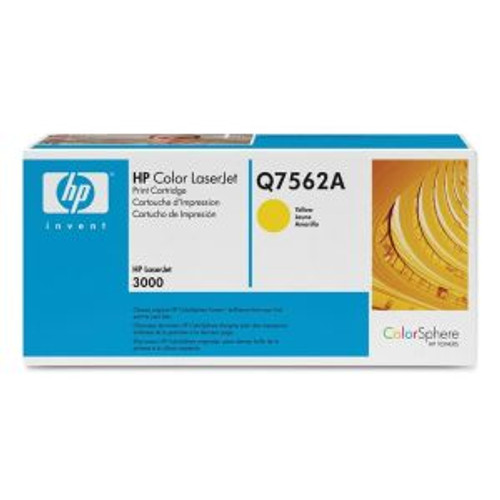 Q7562-67901 - HP Toner Cartridge (Yellow) for HP Color LaserJet 2700/3000 Series Printer