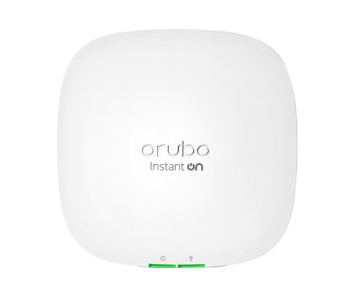 R4W02A - HP Aruba Instant ON AP22 (RW) Radio Access Point 802.11ax Bluetooth Wi-Fi 2.4 GHz 5 GHz Wall / Ceiling Mountable