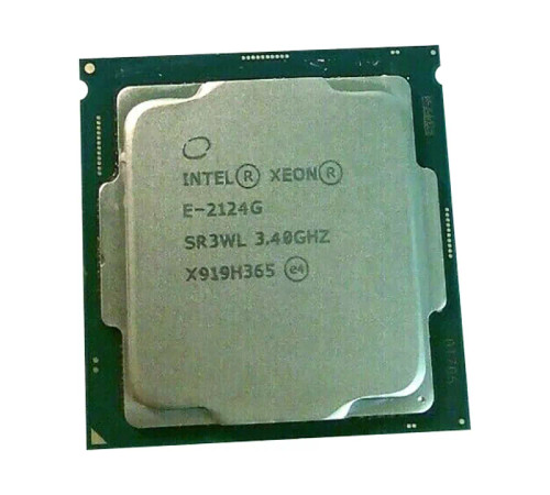 E-2124G - Intel 4-Core 3.40GHz 8MB LGA1151 Processor