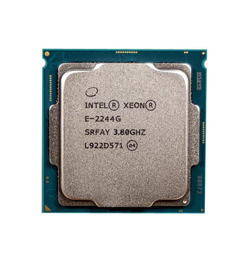 SRFAY - Intel Xeon E-2244G Quad-Core 3.80GHz FCLGA1151 Processor