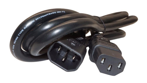 Dell T736H 6 FT 250V 10A C13 to C14 Extension Power Cord Cable