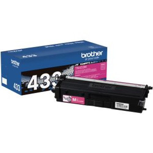 TN433M - Brother TN433 Magenta 4K High Yield Toner Cartridge