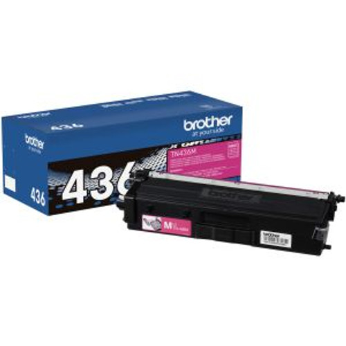 TN436M - Brother TN436 Magenta 6.5K Super High Yield Toner Cartridge